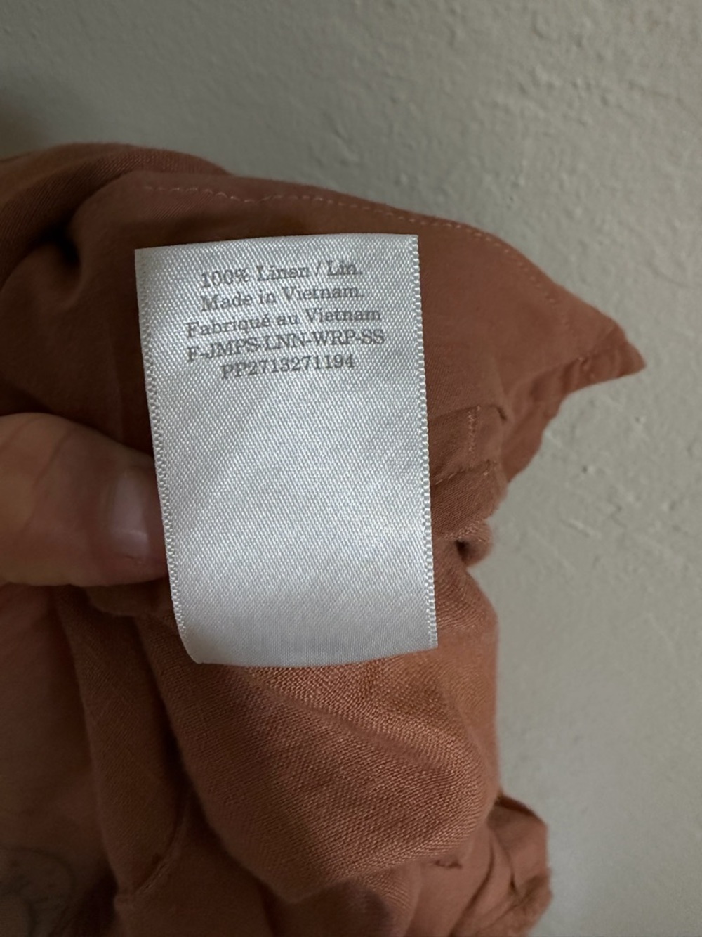 Everlane The Wrap Jumpsuit – Carob Brown 100% breathable linen boho silhouette 8 - Picture 13 of 13